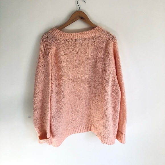 Vintage peach oversized cardigan - Picture 8 of 13